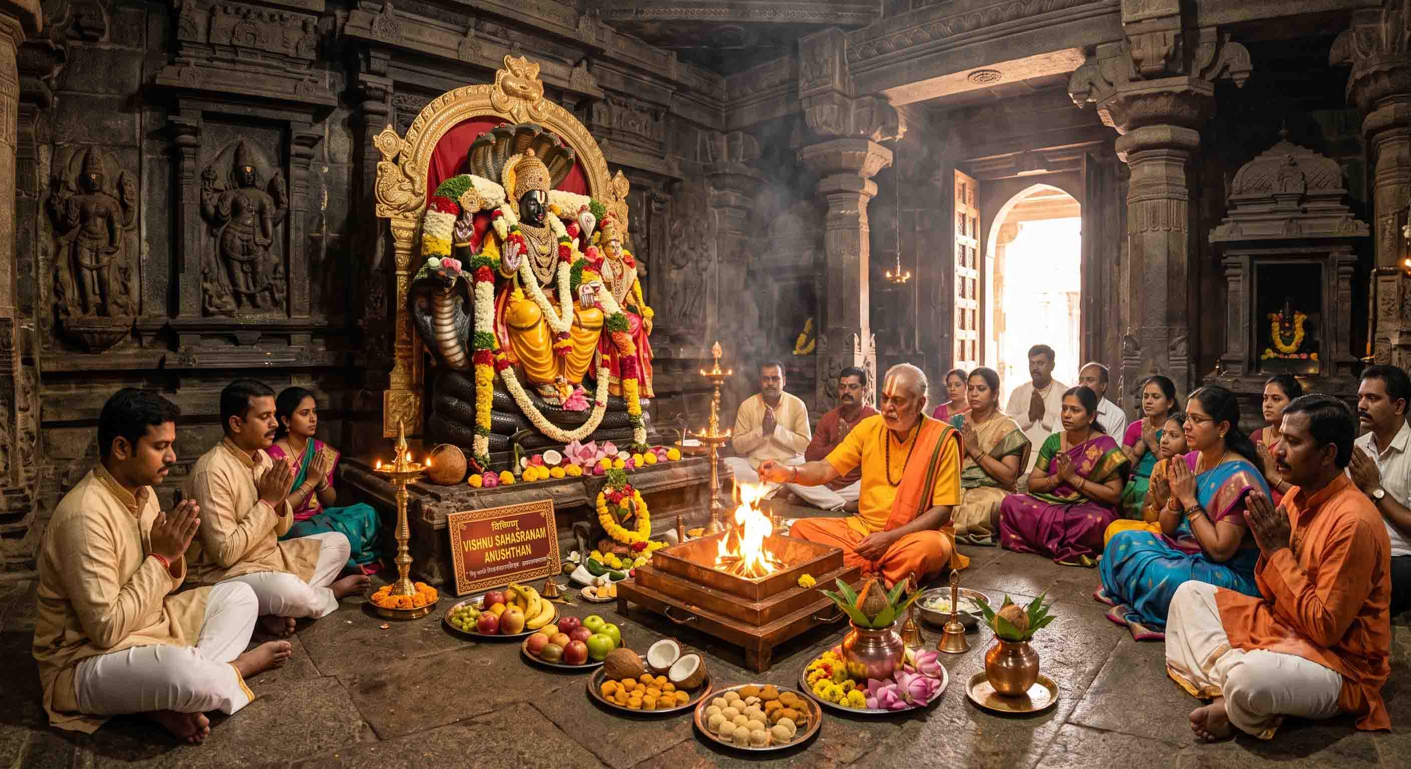 Vishnu Sahasranam Anushthan